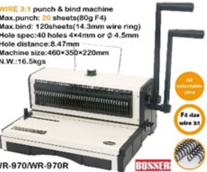 MÁY ĐÓNG LÒ XO KẼM BOSSER WR 970 R